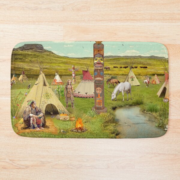 Item preview, Teepees in the meadow designed and sold by PrivateVices.