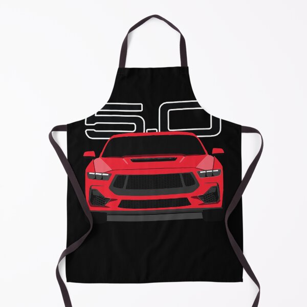 Item preview, 7th gen COYOTE s650 dark horse Mustang GT 5.0L V8 race red simplistic designed and sold by cowtownCOWBOY.