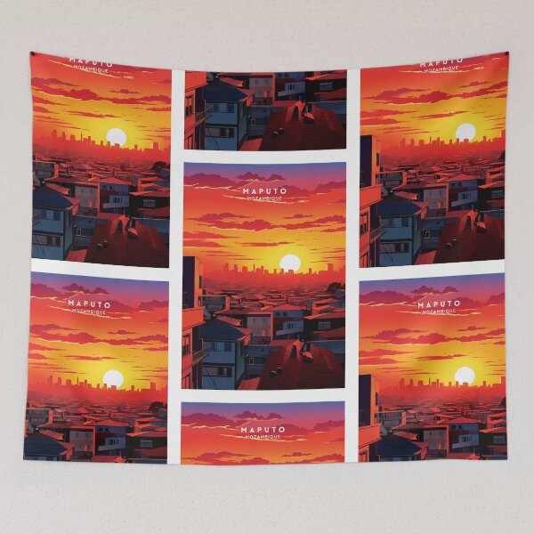 Item preview, Maputo Mozambique Vibrant Port City designed and sold by NeuralVibe.