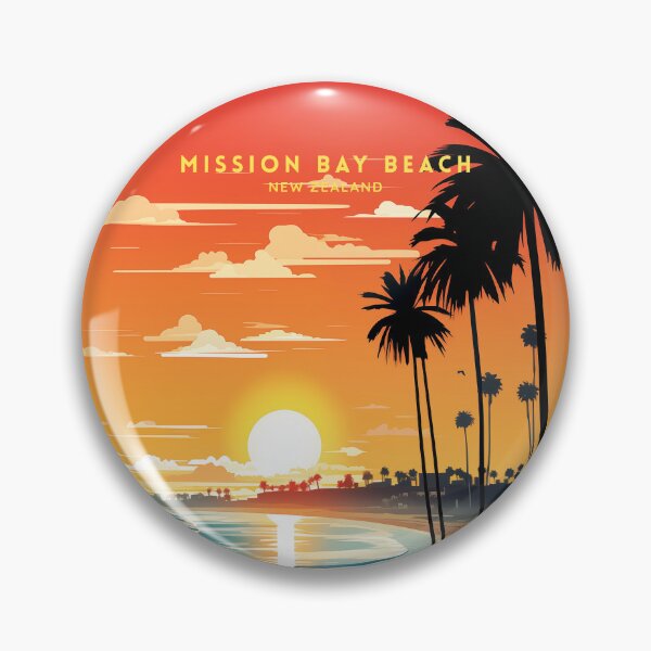 Item preview, Mission Bay Beach New Zealand Coastal Paradise designed and sold by NeuralVibe.