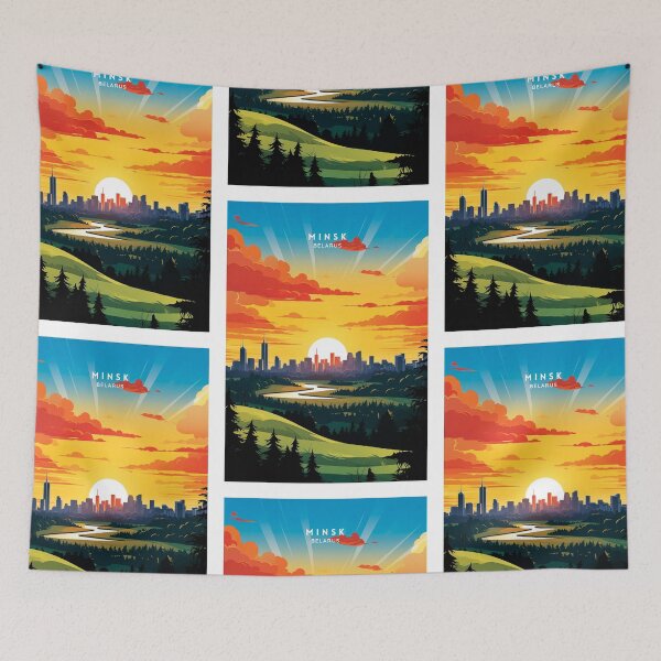 Item preview, Minsk Belarus Historic Capital designed and sold by NeuralVibe.