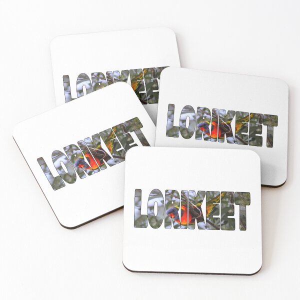 Item preview, LORIKEET - Bird in Gum Tree - Australia designed and sold by Adam Gormley.