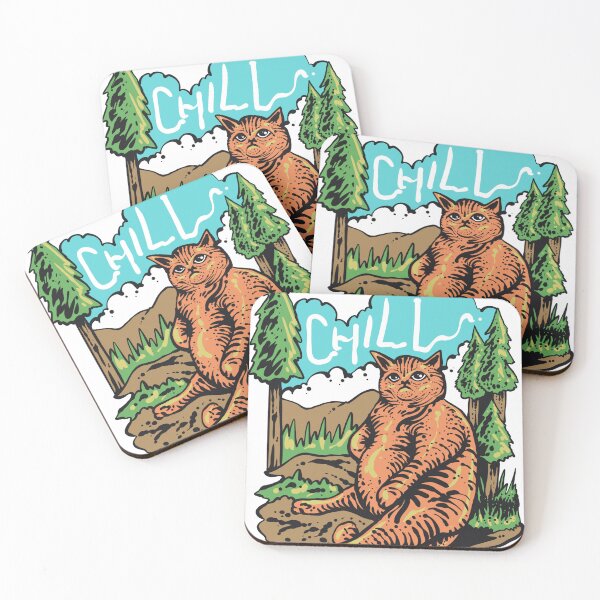 Item preview, Chill cat vintage  designed and sold by Dimensiluar.