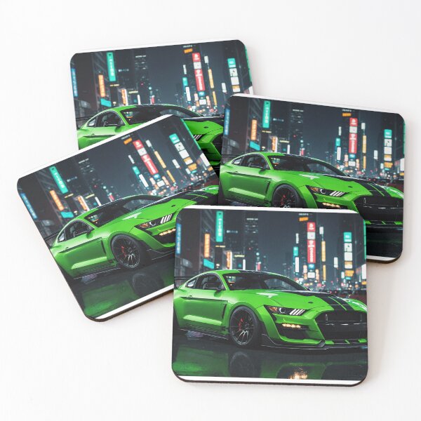 Item preview, Tuned Mustang GT in Neon Green designed and sold by Salimgor Hangaround Music.
