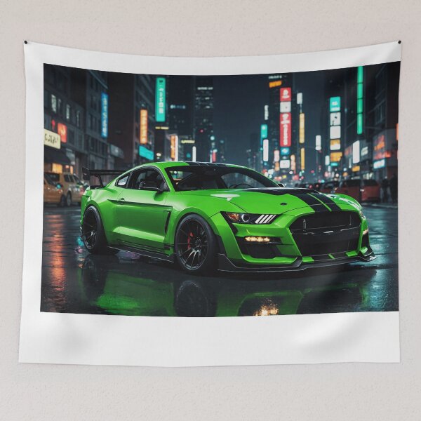 Item preview, Tuned Mustang GT in Neon Green designed and sold by Salimgor Hangaround Music.