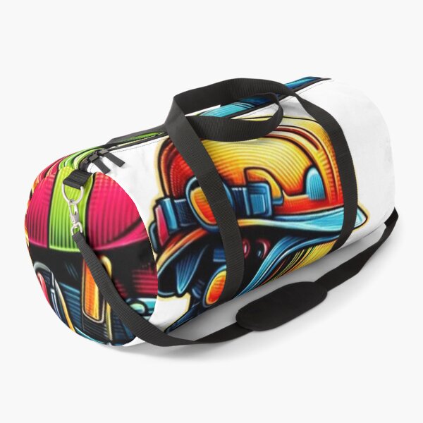 Item preview, Colorful illustration of an occupational safety specialist in action from Rafal Markowski Training Center designed and sold by RafalMarkowski.