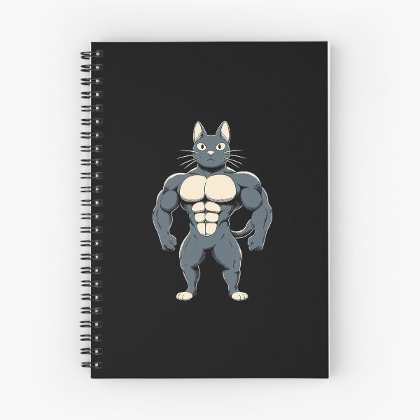 Item preview, Muscle Bodybuilder Gym Cat designed and sold by cutenesss.