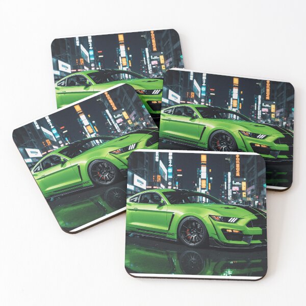 Item preview, Tuned Mustang GT in Neon Green V2 designed and sold by Salimgor Hangaround Music.