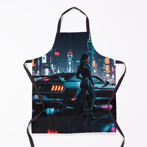Item preview, Tuned Mustang GT in black with racing driver from behind designed and sold by Salimgor Hangaround Music.