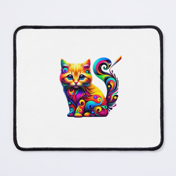 Item preview, Colorful kitten designed and sold by ModederZukunft.
