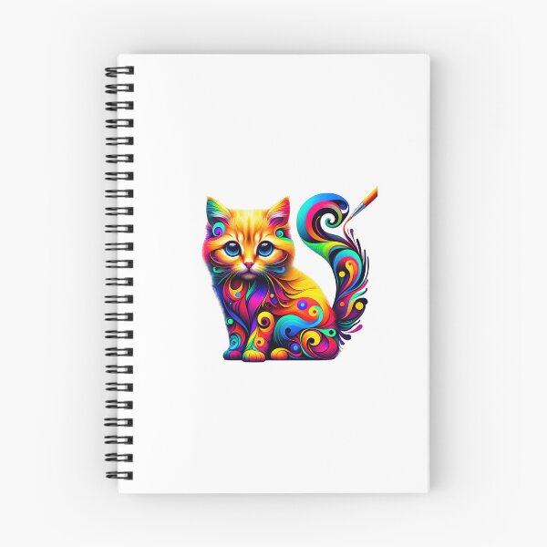 Item preview, Colorful kitten designed and sold by ModederZukunft.