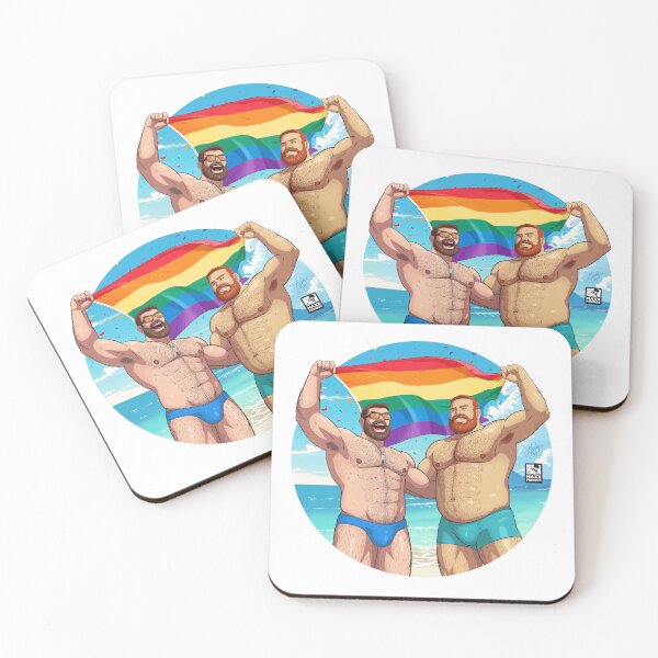 Item preview, Gay Pride Beach designed and sold by MaxxFergus.