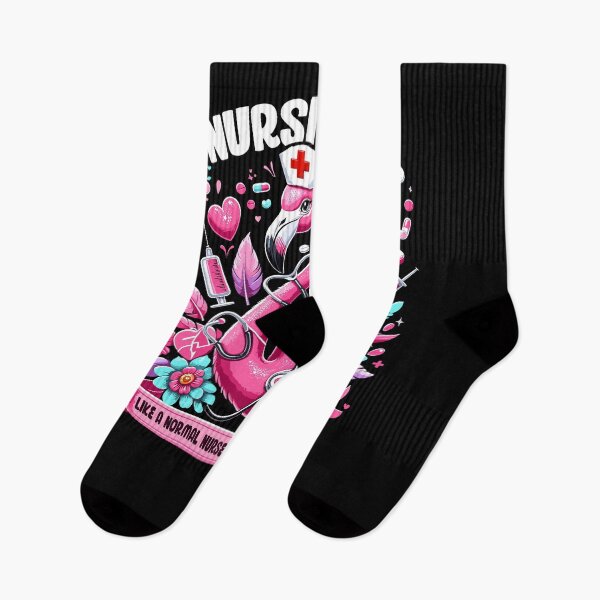Item preview, Nursimingo More Fabulous Cute Nursing Flamingo Nurses Sweet designed and sold by Dressed For  Duty.