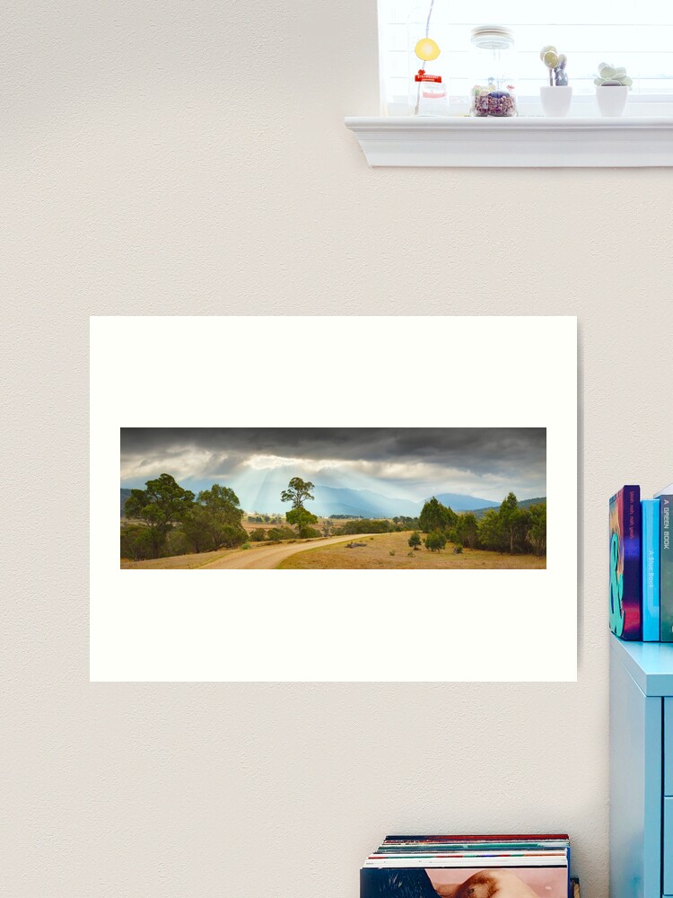 Thumbnail 2 of 3, Art Print, Tom Groggin Station, Kosciuszko National Park, New South Wales, Australia designed and sold by Chockstone.