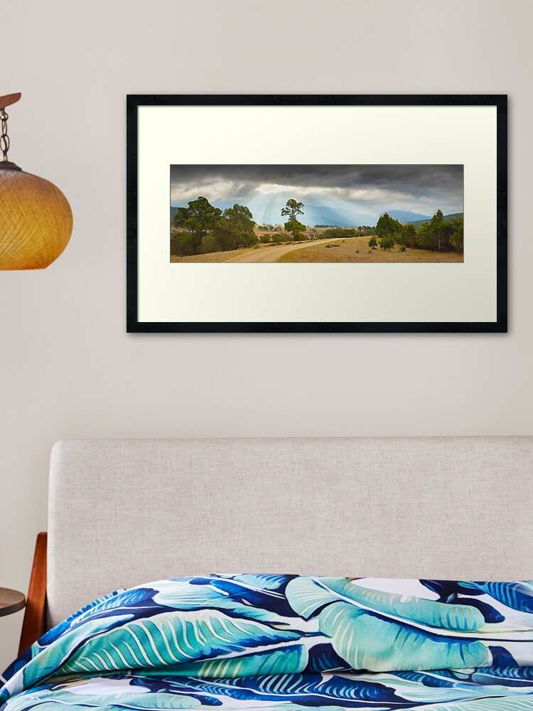 Thumbnail 2 of 7, Framed Art Print, Tom Groggin Station, Kosciuszko National Park, New South Wales, Australia designed and sold by Chockstone.