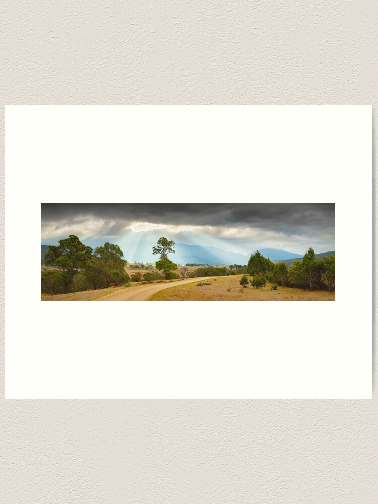 Thumbnail 1 of 3, Art Print, Tom Groggin Station, Kosciuszko National Park, New South Wales, Australia designed and sold by Chockstone.