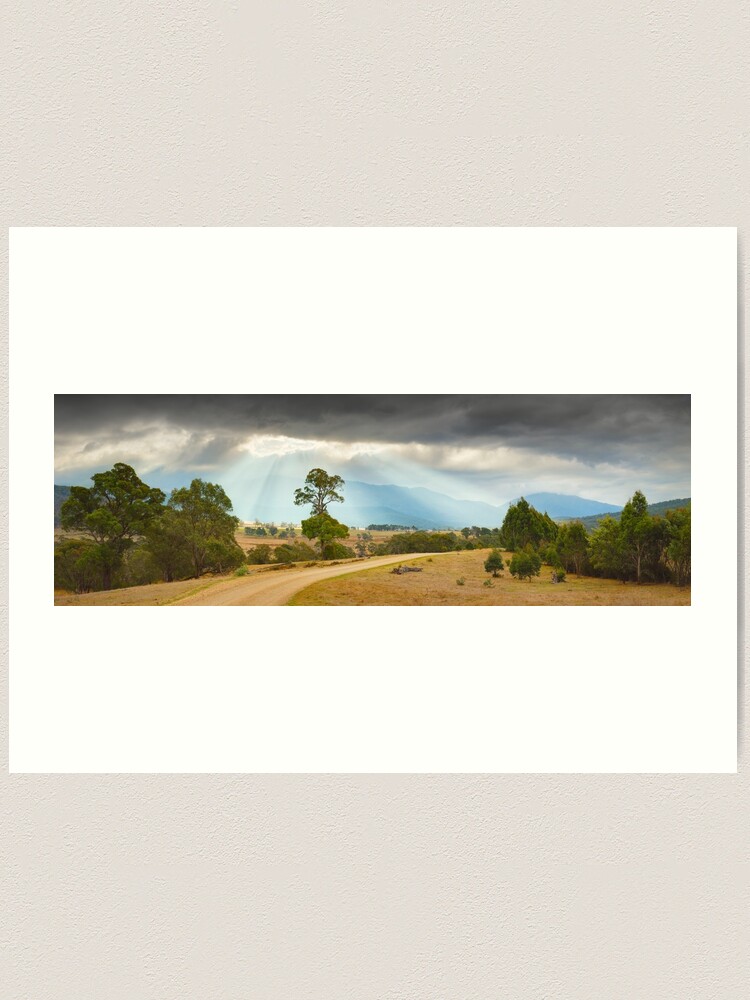 Thumbnail 1 of 3, Art Print, Tom Groggin Station, Kosciuszko National Park, New South Wales, Australia designed and sold by Chockstone.