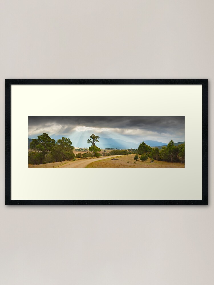 Thumbnail 1 of 7, Framed Art Print, Tom Groggin Station, Kosciuszko National Park, New South Wales, Australia designed and sold by Chockstone.