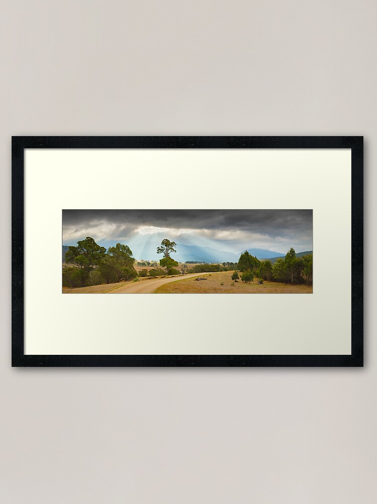 Thumbnail 1 of 7, Framed Art Print, Tom Groggin Station, Kosciuszko National Park, New South Wales, Australia designed and sold by Chockstone.