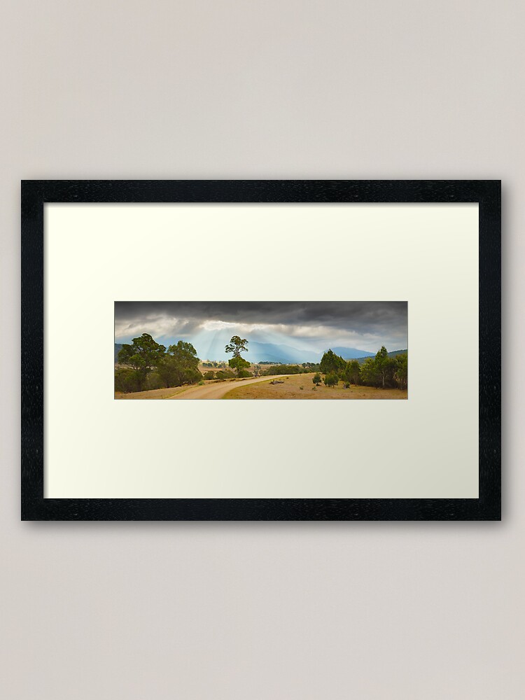 Thumbnail 1 of 7, Framed Art Print, Tom Groggin Station, Kosciuszko National Park, New South Wales, Australia designed and sold by Chockstone.