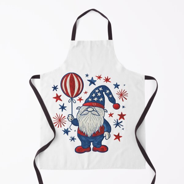 Item preview, 4th July american gnome with balloon gift designed and sold by BlushRoses7.
