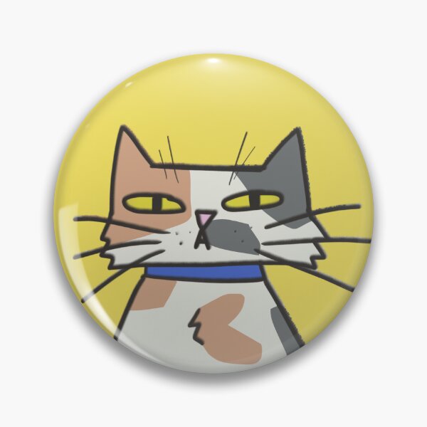 Item preview, ANIMATED CURIOUS TRICOLOR CAT  designed and sold by frenzzita.