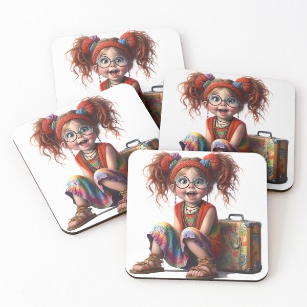 Item preview, Boho-traveller girl designed and sold by Ssevi.