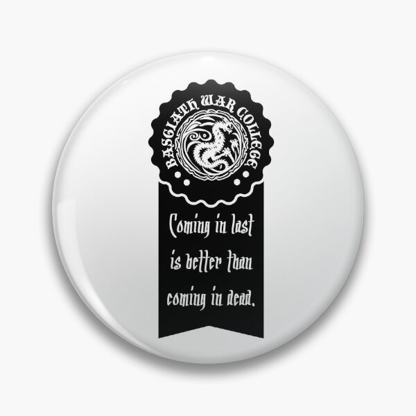 Item preview, Basgiath Last Place Participation Ribbon designed and sold by Arrcat.