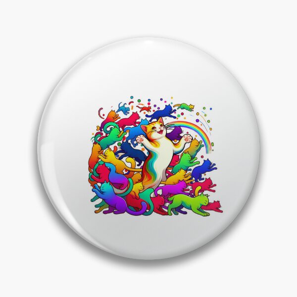 Item preview, Colorful playing cats designed and sold by ModederZukunft.