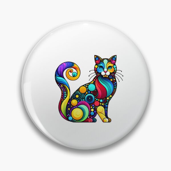 Item preview, Proud colorful cat designed and sold by ModederZukunft.