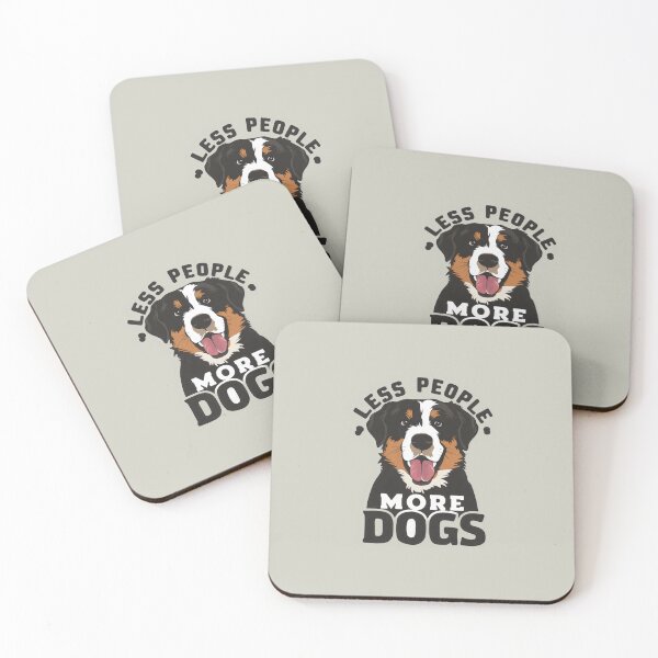 Item preview, Less People More Dogs designed and sold by EnchantedDecor.