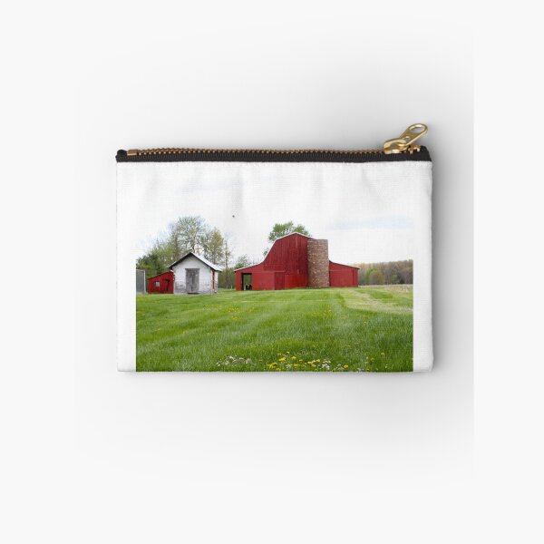 Item preview, RED BARN IN APRIL designed and sold by Pauline Evans.