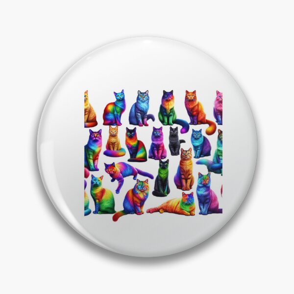Item preview, Colorful cat party designed and sold by ModederZukunft.