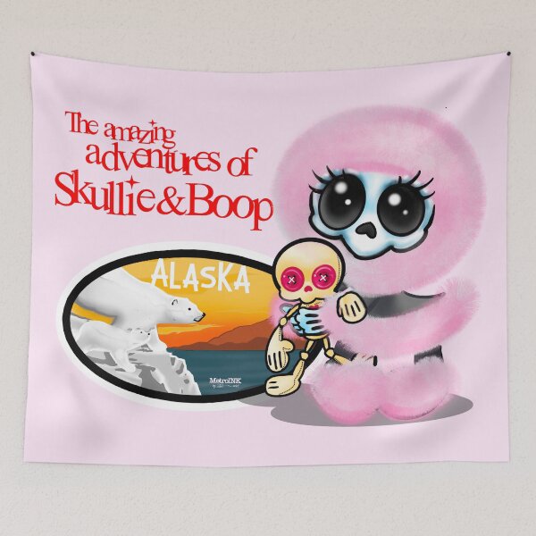 Item preview, Skullie and Boop: Alaska designed and sold by MetroInk.