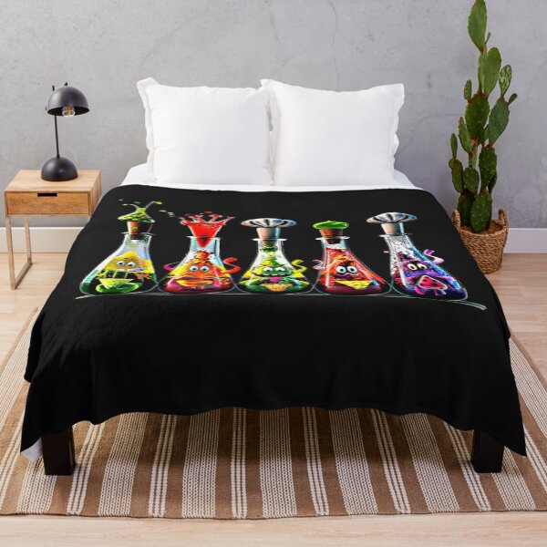 Item preview, Whimsical Potion Bottles – Fun and Colorful Cartoon Chemistry T-Shirt designed and sold by Mrrjgraphic.