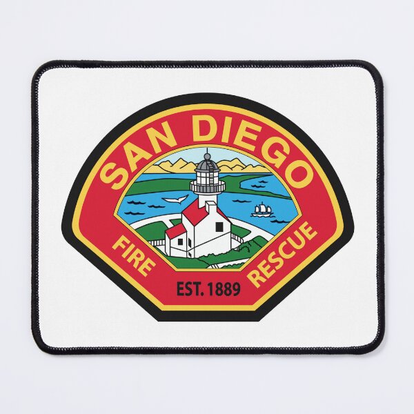 Item preview, SAN DIEGO FIREFIGHTER FIRE DEPARTMENT RARE FIREARM designed and sold by miyazdesignart.