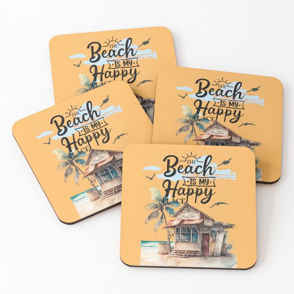 Item preview, The Beach is My Happy Place designed and sold by MirucaDesign.