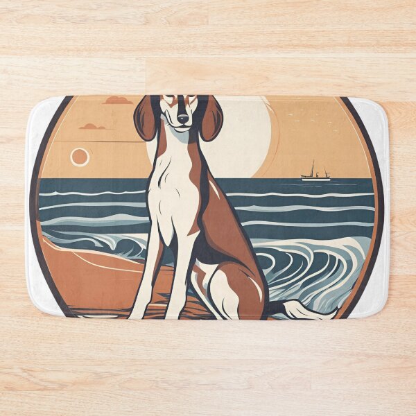 Item preview, Traveler dog in the sea saluki onwer  designed and sold by GoodyPaws.