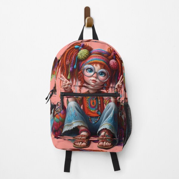 Item preview, Boho girl travelling designed and sold by Ssevi.