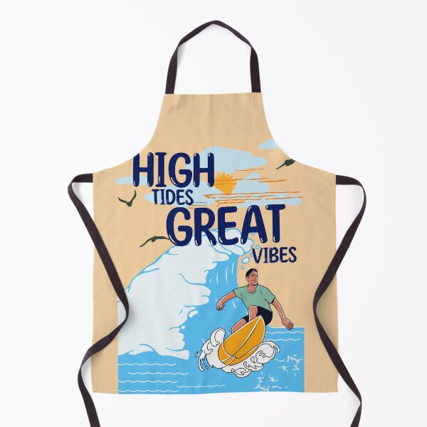 Item preview, High Tides Great Vibes designed and sold by MirucaDesign.