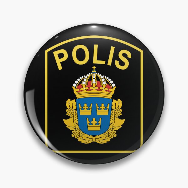 Item preview, SCANDINAVIA SWEDEN POLIS POLICE DEPARTMENT SERVICE designed and sold by miyazdesignart.