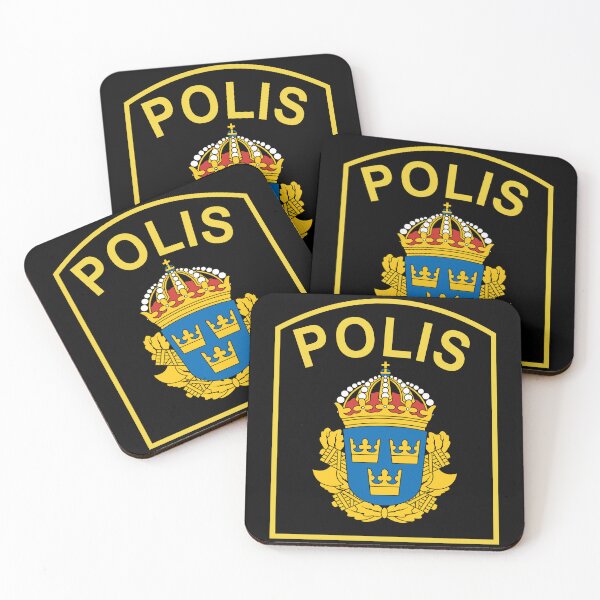 Item preview, SCANDINAVIA SWEDEN POLIS POLICE DEPARTMENT SERVICE designed and sold by miyazdesignart.