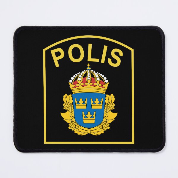 Item preview, SCANDINAVIA SWEDEN POLIS POLICE DEPARTMENT SERVICE designed and sold by miyazdesignart.