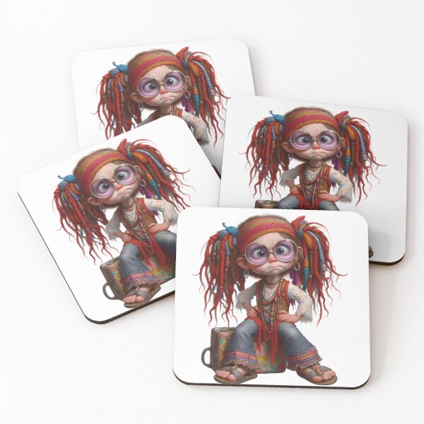 Item preview, Boho-traveller girl designed and sold by Ssevi.