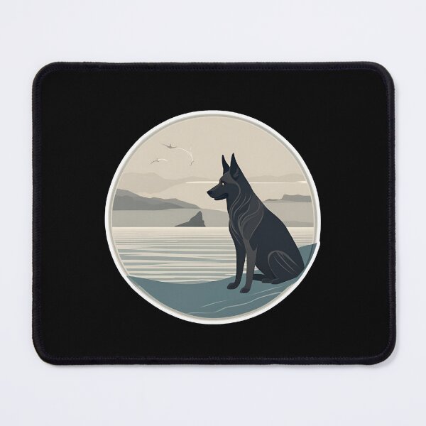 Item preview, Traveler dog in the sea groenendael onwer designed and sold by GoodyPaws.