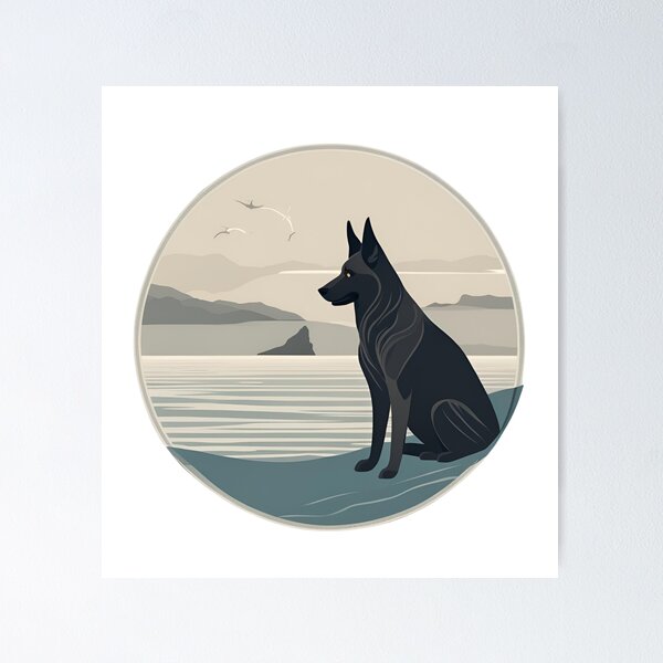 Item preview, Traveler dog in the sea groenendael onwer  designed and sold by GoodyPaws.