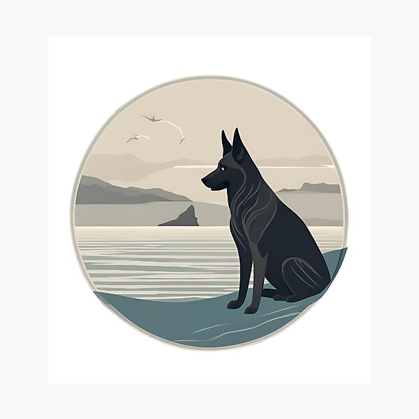 Item preview, Traveler dog in the sea groenendael onwer  designed and sold by GoodyPaws.