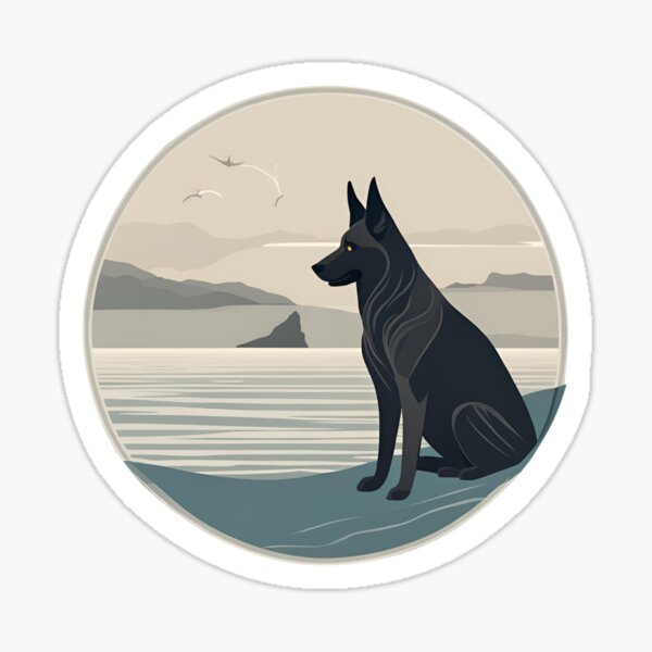 Item preview, Traveler dog in the sea groenendael onwer  designed and sold by GoodyPaws.