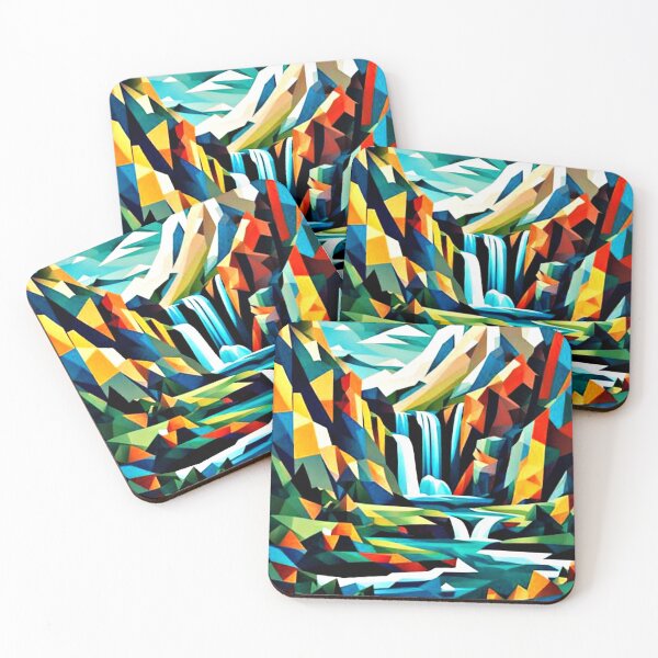 Item preview, Mountain Waterfall 4 designed and sold by George Hutton Hunter.