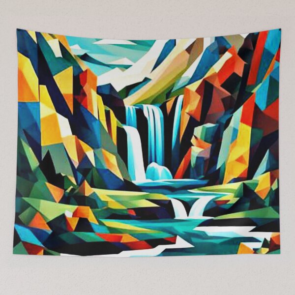 Item preview, Mountain Waterfall 4 designed and sold by George Hutton Hunter.